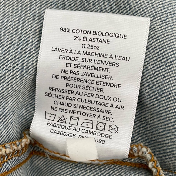 Outland Denim Light Wash The Smith Jean Jacket - Picture 6 of 8